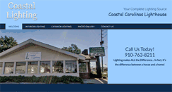 Desktop Screenshot of coastallightingwilm.com